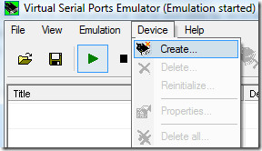 free virtual serial port emulator